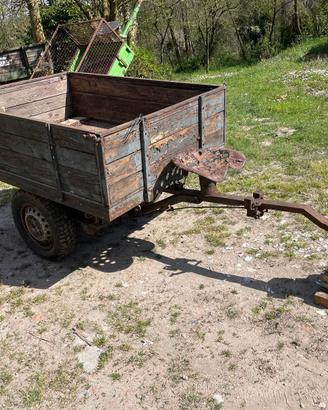 PERMUTO carrello per motocoltivatore