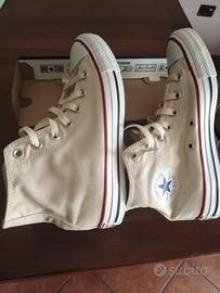 Converse bianche alte 41 best sale