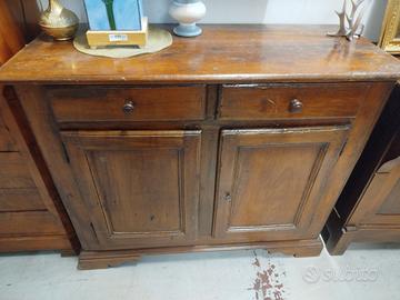 Credenza originale in legno di noce epoca ' 700