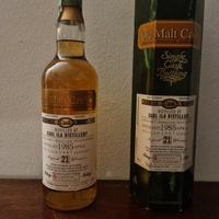 Caol Ila 1985, 21 years Single Malt bottle 2007