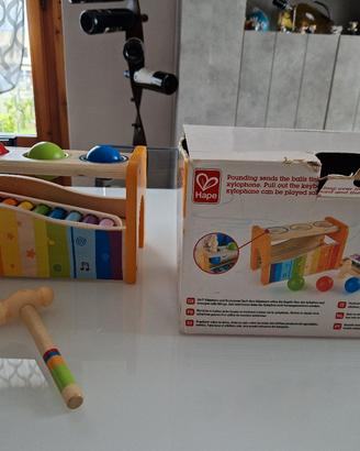 Pound and tap bench gioco legno