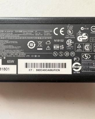 Alimentatore HP 65W