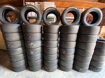 Gomme slick usate misure :  13 / 15 / 17 / 18