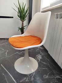 Set 4 sedie TULIP prod PLAY anni 60 conservate