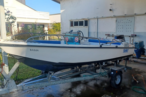 Barca,motore e carrello