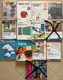 libri usati per scuole medie e superiori