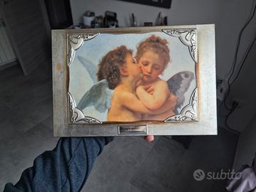 Quadro "Amore e Psiche" - Lamina argento 925 