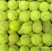 Palline tennis usate