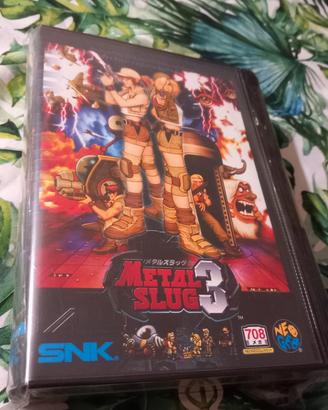metal slug 3 aes neo geo NCI reprit