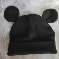 Berretto nero orecchie topolino mai usato