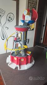 Torre Mighty Pups Paw Patrol + veicolo