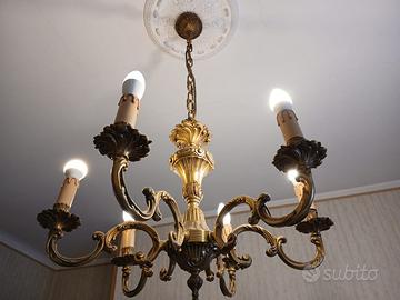 Candelabri in ottone