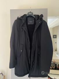 giaccone lungo impermeabile e imbottito 