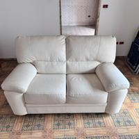 Divano 2 posti pelle