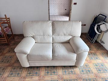 Divano 2 posti pelle