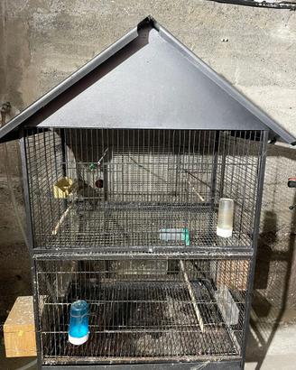 Gabbia grande voliera per uccelli