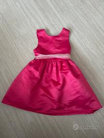 Vestito elegante da bambina color fuxia
