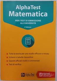 Alpha Test Matematica per Ammissione Università