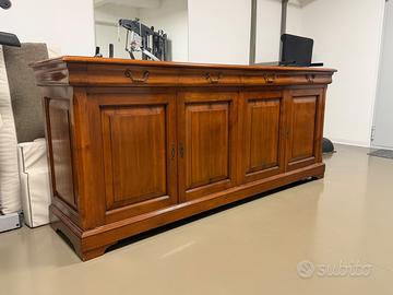 Credenza classica italiana in legno massello