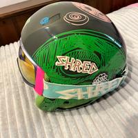 Casco sci shred  con maschera