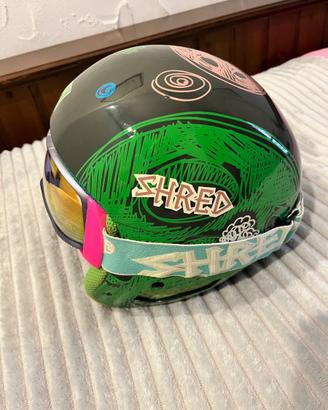 Casco sci shred  con maschera