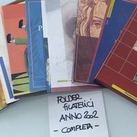 Folder filatelici annata 2002 completa