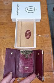 Cartier portafogli portachiavi