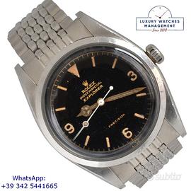ROLEX Explorer 6150 Precision Galvanic gilt radium