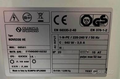 Condizionatore portatile Olimpia Splendid € 150