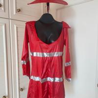 Costume Vigile Fuoco Sexy Taglia Unica