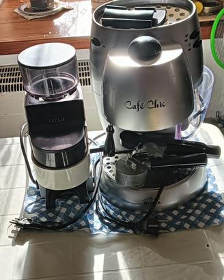 Macchina per caffè e macina caffè