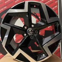 Cerchi Golf 5 6 7 7,5 8 8,5 scirocco 18 pollici Yo