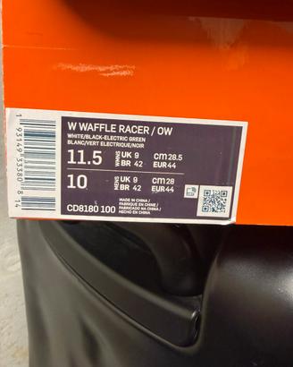 Nike x Off White Waffle Racer tg.44