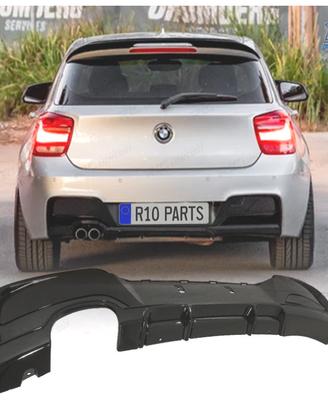 DIFFUSORE BMW F20 F21 11-15 LOOK M PERFORMANCE NER