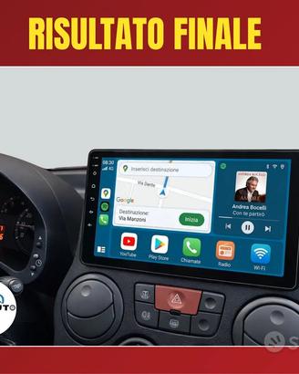 Fiat PANDA KIT COMPLETO 9 pol. Autoradio android