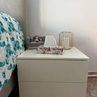 2 comodini da 2 cassetti