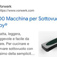 Macchina per la pasta e sottovuoto bimby