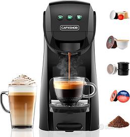 Warriors1 Macchina da Caffè a Capsule 5 in 1 per N