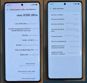 Smartphone - VIVO X 100 ULTRA 16 512PERFETTO