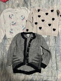 3 maglioni bambina