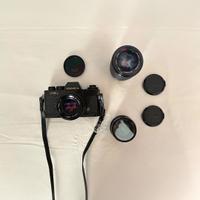 Set Fotografi Analogica: Yashica FR I + Ottiche ML