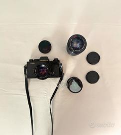 Set Fotografi Analogica: Yashica FR I + Ottiche ML