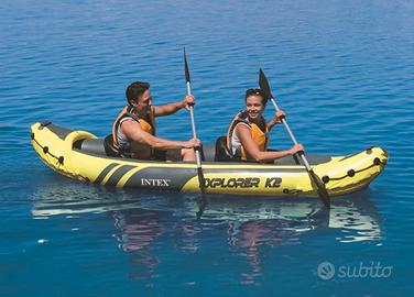 canoa  gonfiabile 2 posti