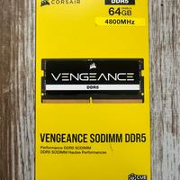 Ram Corsair Vengeance DDR5 Sodimm 64gb 2x32Gb New