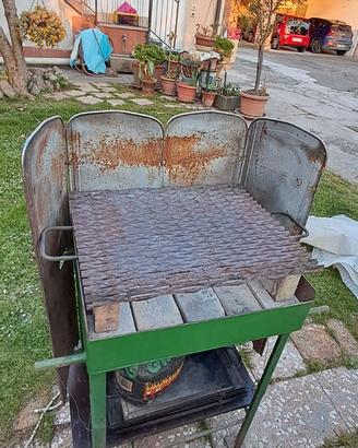 Barbecue artigianale, griglia