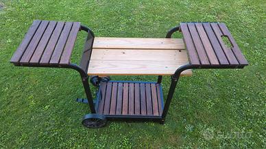 mobile per barbecue da verniciare