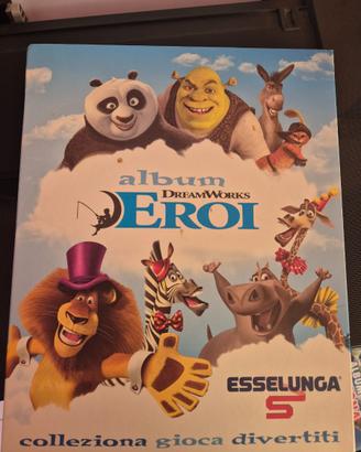 ALBUM CARTE DREAMWORKS EROI Esselunga