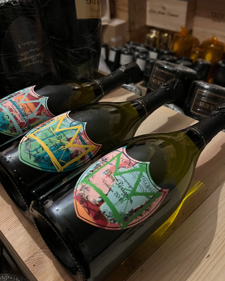 Champagne Dom Perignon Jean-Michel Basquiat
