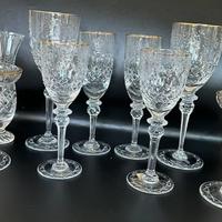 9Calici Cristallo Piombo Champagne