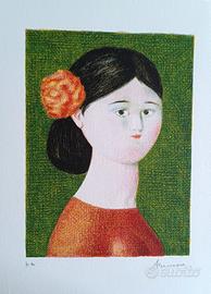 Litografia di Antonio Bueno